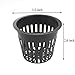 HAZOULEN Garden Plastic Net Cups Pots Fits in 3 Inch Holes for Hydroponics, Set of 15