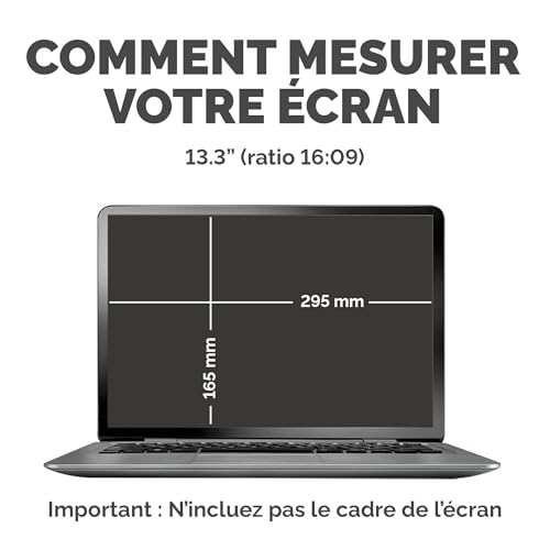 Fellowes Filtre de confidentialité 13.3 Large - vue 3