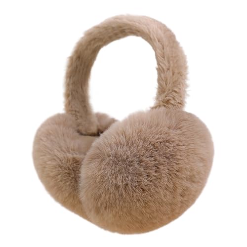 Outdoor EarMuffs Ear Cover Warmer Winter Warm For Women Men Fashion Solid Color Earflap(6-Coffee)