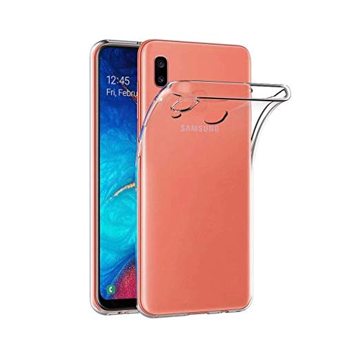 Image of Case Creation Brand - Mobile Cover for Samsung Galaxy M20 (Soft & Flexible Back Case), Transparent