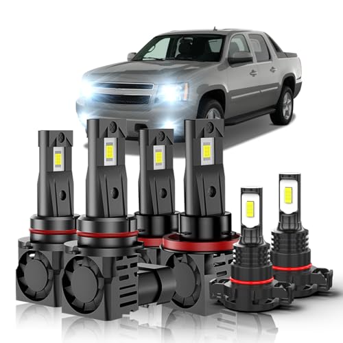 PCKXAZL For Chevy Avalanche 2007 2008 2009 2010 2011 2012 2013 Fog Light...