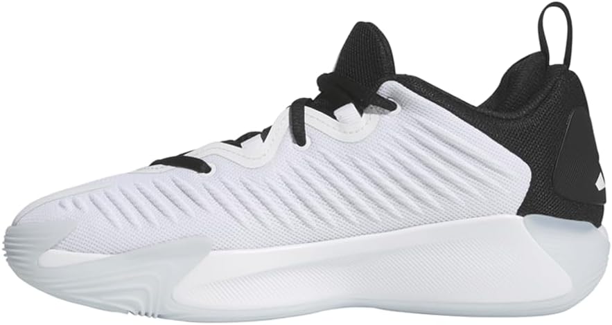 adidas Mens Initiation Basketball Sneakers Shoes - White - Image 3