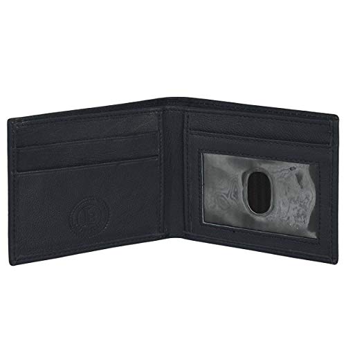 Leatherboss Men's Ultra Slim Bifold Wallet - 3.9