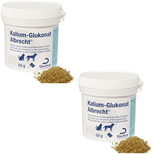 Dechra - Kalium-Glukonat Albrecht Ergänzungsfuttermittel für Katz...