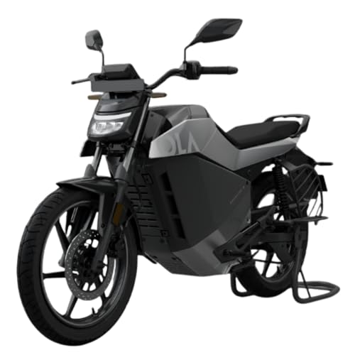 Image of OLA Roadster X+ (4.5 Kwh) High Speed Electric Bike with charger - Ceramic white - Ex-Showroom