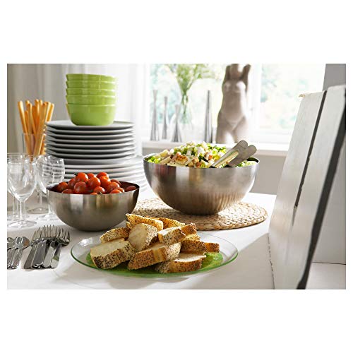 IKEA 200.572.55 Blanda Blank Serving Bowl, Stainless Steel, 8-Inch, Silver, 7.87 x 3.54 x 7.87 inches - Image 3