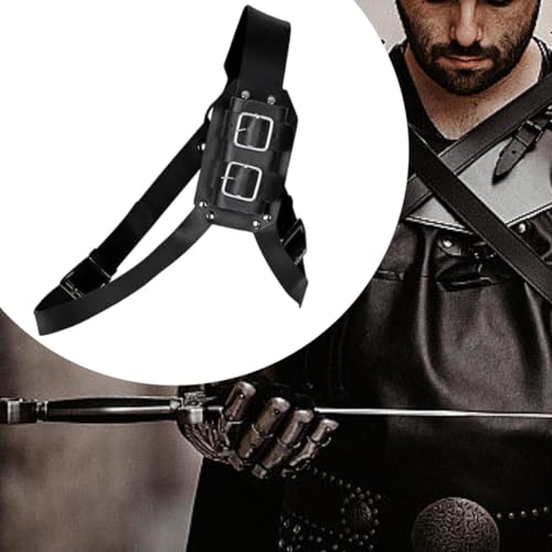 SM SunniMix Capa de espada retrô coldres de bainha medieval palco show halloween bainha de espada aj