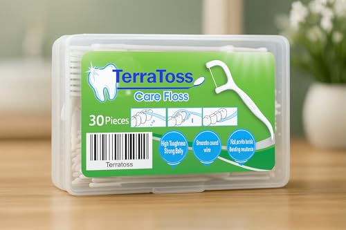Image of Dental Floss Picks [60 Pcs] | 2 Box of 30 Pcs each | Premium Toothpicks for Fresh Breath, Clean Teeth & Healthy Gums (BOX (60 Pcs))