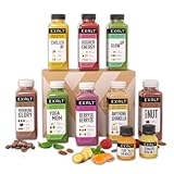 EXALT 3-Day Juice Cleanse - Premium Full Body Detox Cleanse Weight Loss | Detox Drinks for Body Cleanse & Gut Health | Whey, Vegan & Collagen Blend with Caffeine for Energy - 120g Protein Per Day