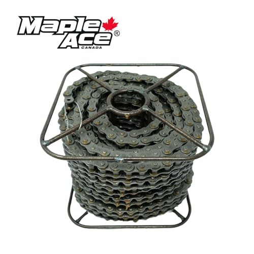 MAPLE ACE #50 Roller Chain 50 Feet Plus 5 Connecting Master Links