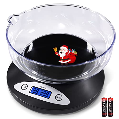 Thinkscale KS04 Digital Kitchen Scale, Highly Accurate 5000G/11Lb X 0.1Oz cover