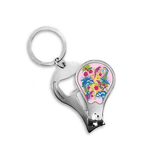 Coupe-ongles zèbre ours perroquet style tropical - Manucure DIYthinker