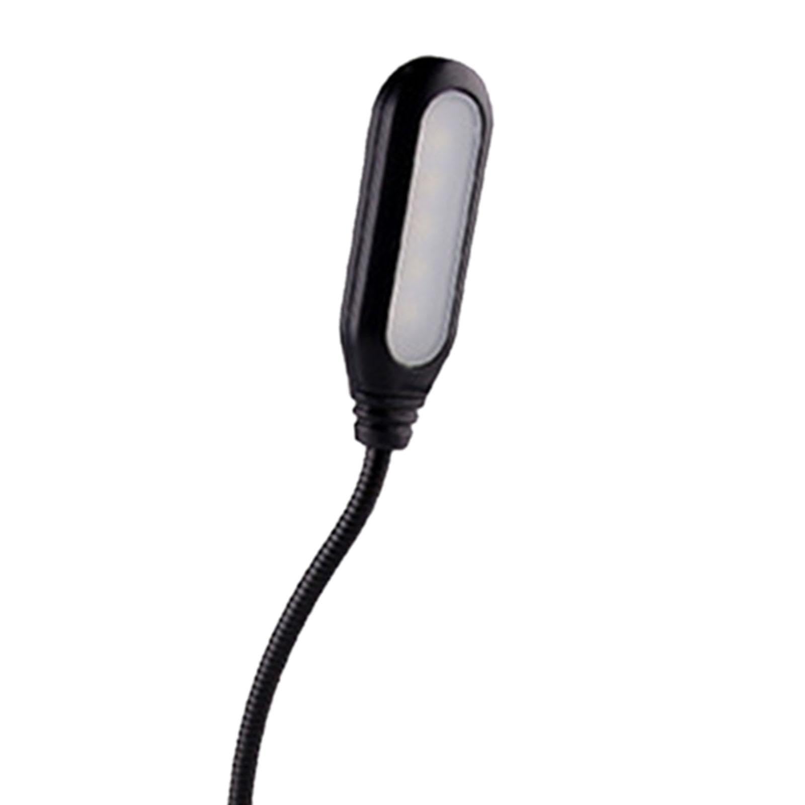 Set di 10 luci da lettura a LED con clip per lettori che leggono a letto amanti dei libri con batteria