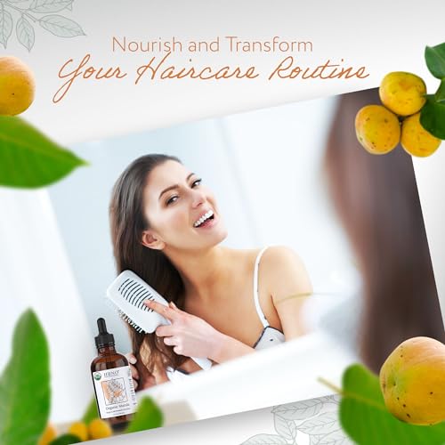 HBNO Organic Marula Oil - Huge 4 oz (120ml) Value Size - USDA Certified Organic Marula Seed Oil, Cold Pressed for Face, Body, Lips, Shampoo & Conditioner - Thumbnail 6