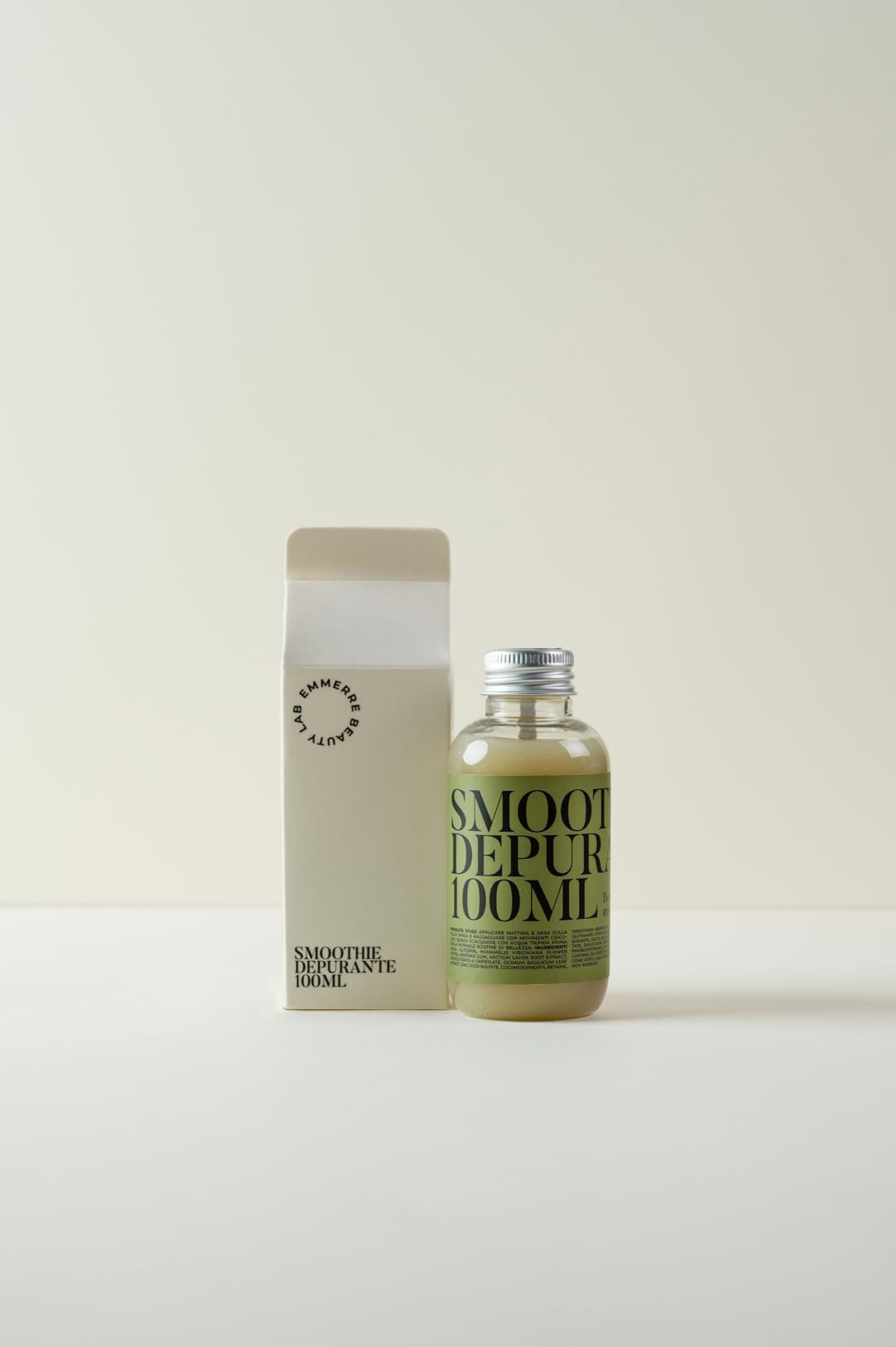 MR Beautylab - Full face kit depurante, Burro struccante 75gr, Smoothie 100ml, Yogurt viso 100ml, trattamento per pelli miste e grasse