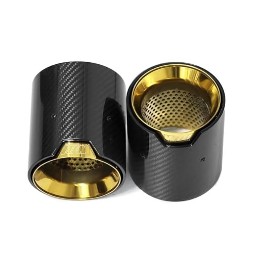 Embout pot d'échappement carbone E pour BMW G42 finition luxe
