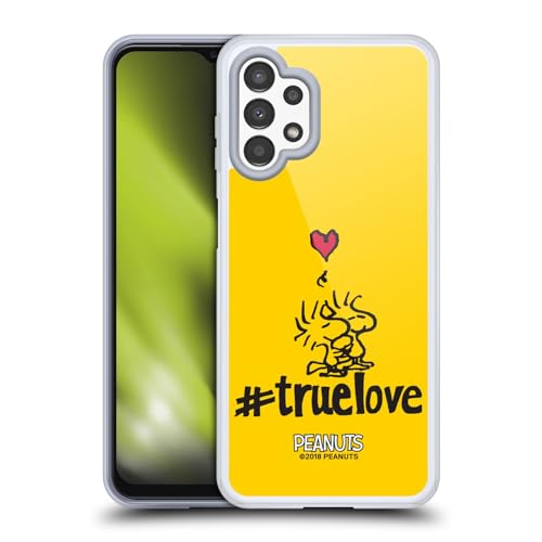 Funda de gel Peanuts Woodstock Amor Verdadero para expresar tu ternura en tu Samsung Galaxy A13