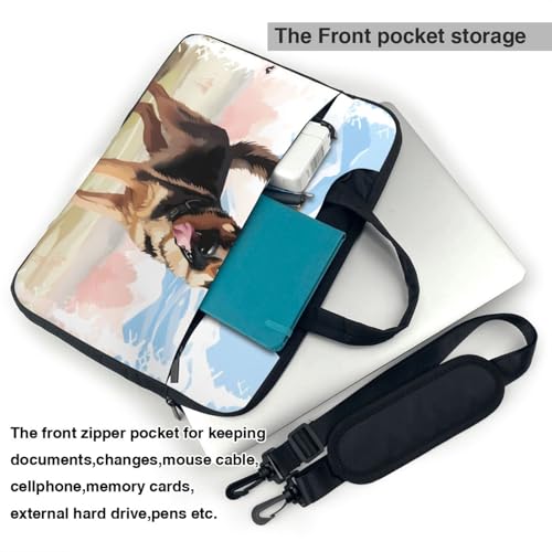 Bolso Maletín Para Laptop Para Amantes Del Pastor Alemán miniatura 5