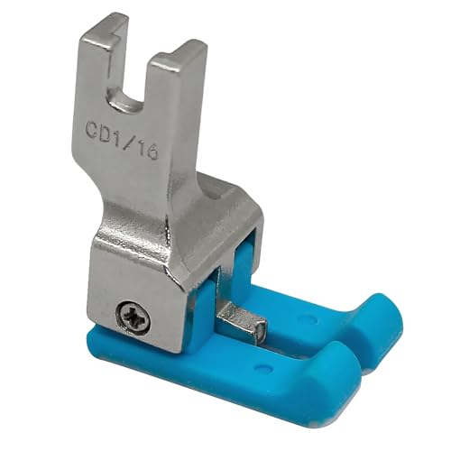 Pie prensatelas compensador doble plástico 1/16'' miniatura 1