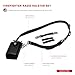 Revolution Fire Leather Radio Holster Set – Heavy Duty Strap, Anti-Sway, Fits Motorola APX Series – for Firefighters, EMT, Police