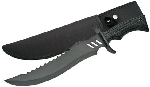 Szco Supplies Skull Knife with Blade, Black