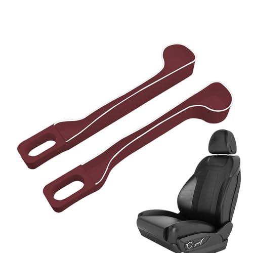 Organizador de asiento - Piojos laterales automático 2PCS, soporte para almacenamiento del vehículo | Organizador compacto para los asientos de la caja de almacenamiento de elementos esenciales de