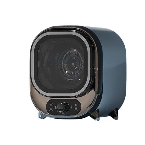 Secadora portátil de 450 W, capacidad de 18 litros, ajustes de temperatura duales, funcionamiento silencioso de 35 dB, luz azul antibacteriana de 360°, ideal para el hogar, apartamentos y caravanas