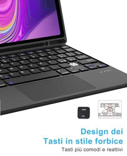 SENGBIRCH Custodia Tastiera per Samsung Galaxy Tab...