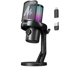 Instant Wireless Connection: Ideal for gamers, streamers and content creators, the DM40 Pro wireless microphones offers unparalleled freedom without cables to restrict your movements. With up to 75 hours of battery life, you can enjoy long, uninterru...