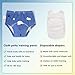 Nutyomi Baby Cotton Training Pants 6 Packs Toilet Training Underpants Absorbent Toddler Potty Training Underwear for Boys 3T-4T