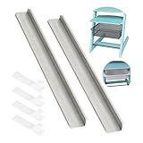 ✅ [ADAPTATEUR DE HAUBANS DE CHAISE EN ALUMINIUM - SE FIXE INDIVIDUELLEMENT À L'INTÉRIEUR DU CADRE] Les solides adaptateurs de fixation pour chaise de cuisine se collent à la main sur la surface préalablement nettoyée.