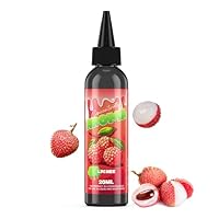 FURUN Litschi Aromakonzentrat, hochdosiertes Lebensmittelaroma, 20ml in 120ml Flasche, einfaches Mischen, intensives Tropenfruchtaroma für Fruchtgelees, Desserts, Getränke DIY
