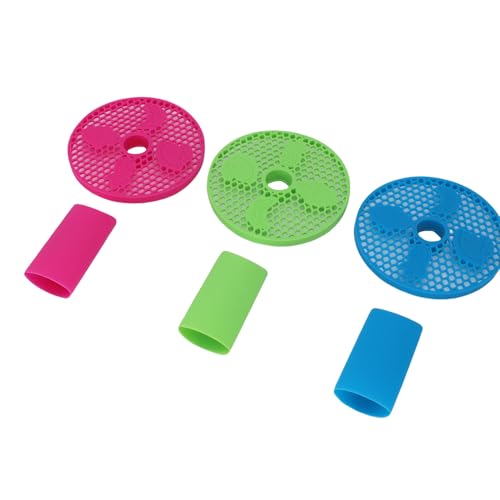 Set de 3 cubiertas de silicona para mango y bandeja de goteo miniatura 4