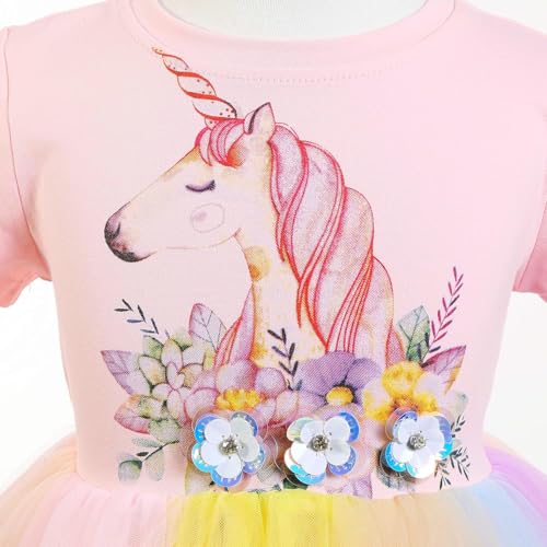 Disfraz de Unicornio para Niñas 5-6 Años miniatura 4