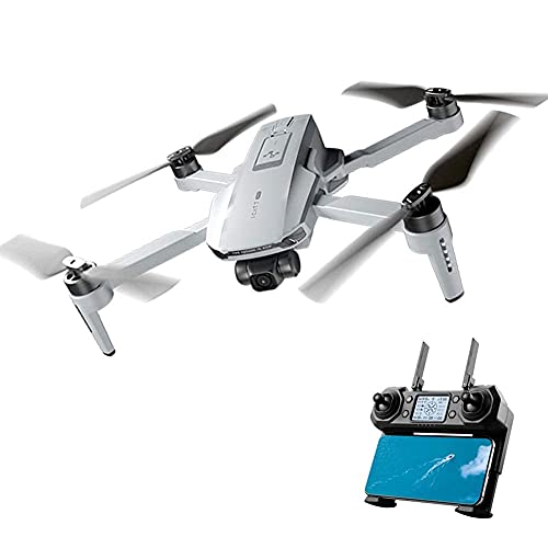 YYAI-HHJU GPS-Drohne, 4K-GPS-Drohne Quadrocopter Mit Hd 2-Achsen-Servo-Gimbal-Kamera Anti-Shake Follow Me Rc…