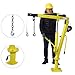 Tomkate 2000 LB Hydraulic Davit Crane for Pickup Truck, Hand Winch, 44.5