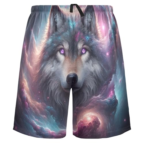 Cute Pajama Shorts Men Drawstring Sport Gym Orca Whale Sea Animal Lounge Sleep Shorts Pj S