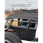 JOYTUTUS-Gun-Rack-Compatible-with-Wrangler-JL-4-Doors-Wrangler-JL-Cargo-Bracket-Mounting-Plate-Kits-for-Recovery-Traction-Boards-Mount-Gun-Mount-for-Wrangler-JLU-2018-2024-Not-Fit-2-Doors