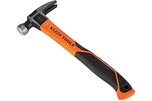 Klein Tools 60346 H80816 16 Ounce Fiberglass Straight Claw Hammer