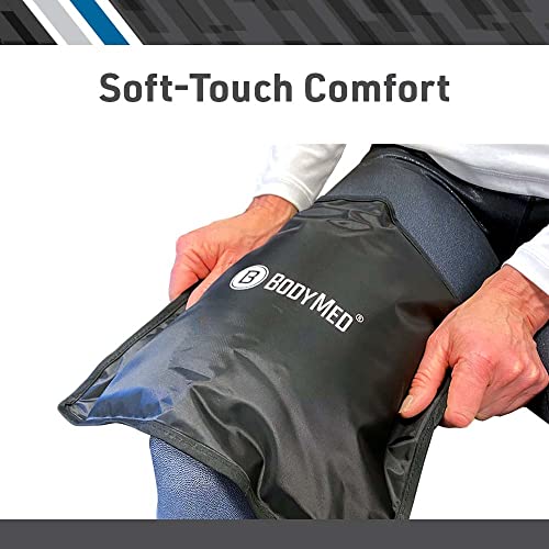 Image of BodyMed Reusable Gel Ice Pack Cold Compress for Back, Shoulder, Neck, & Knee - Professional Grade Cold Therapy for Injuries, Aches, Swelling, Bruises, Sprains - 14 in. x 11 in. (Standard)