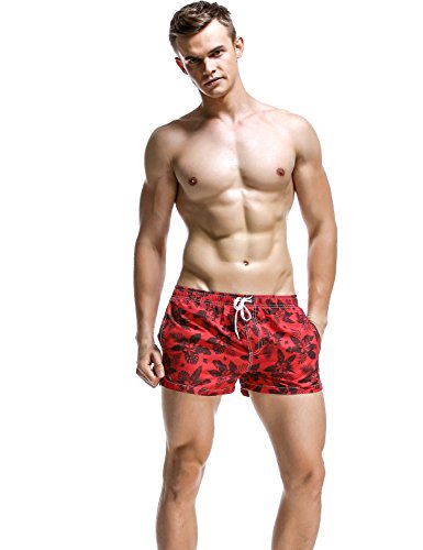 SEOBEAN Mens Sport Swimwear Trunk Boxer Beach Boardshorts2