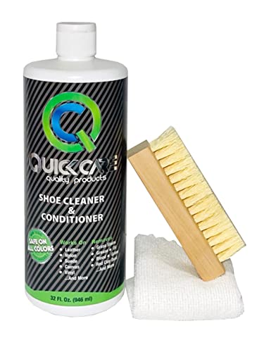 Quick Care BIG SHOE 32 oz ATHLETIC SNEAKERS SHOE CARE CLEANER & CONDITIONER