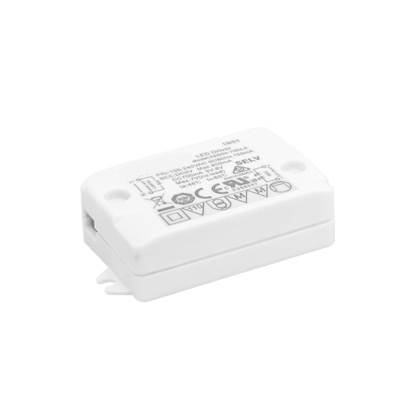 Alimentation LED 12V AED04-350ILS pour illuminer votre miroir de salle de bain tactile