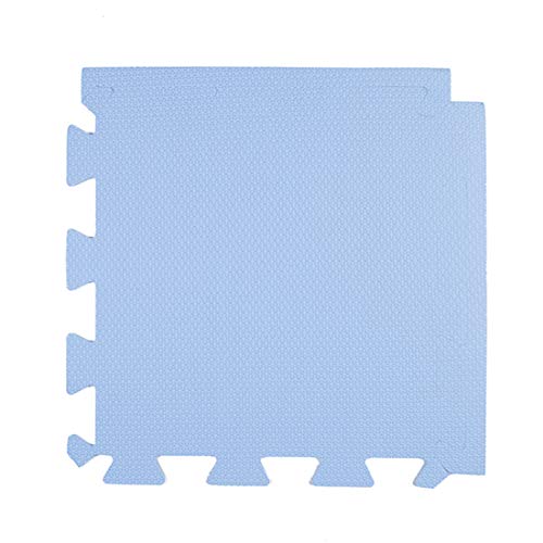 Tatame Tapete EVA Loja da Maria 50x50x2cm 20mm Azul bebê