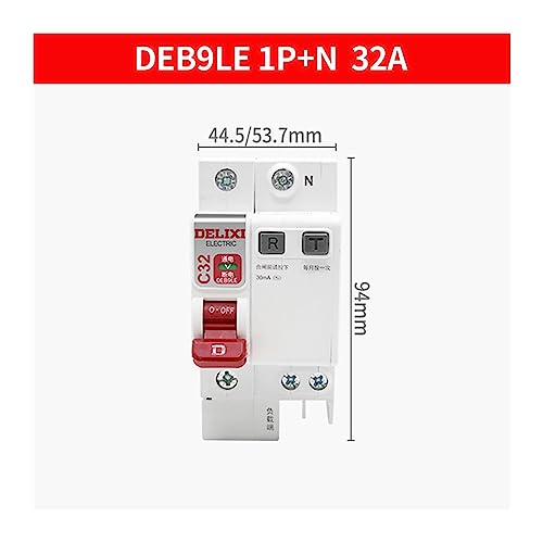 Disjoncteur DEB9LE contre fuites électriques pour protéger vos appareils et circuits