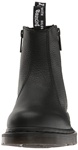 Dr. Martens womens 2976 W/Zips Chelsea Boot, Black Aunt Sally, 8 US
