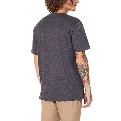 Camiseta Básica Masculina Manga Curta Comfort Super Cotton - Cinza G