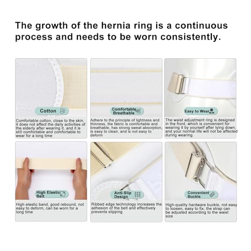 Faja umbilical para hernia, talla Medium miniatura 4