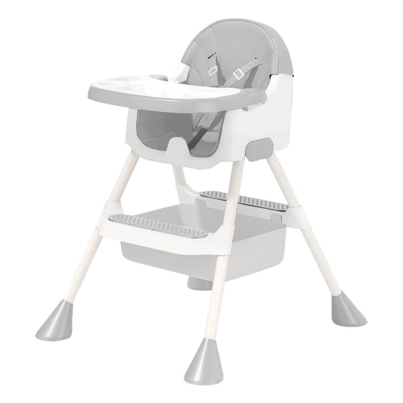 Sillas Y Bostees, Baby Product Komfort Silla Alta Periquera Para Bebe Desmontable Con Bandeja Para Comer (Gris)