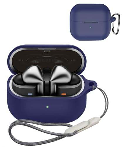 For Galaxy Buds 3 / 3 PRO �P�[�X �J�o�[�yBAOLINTX�zGalaxy Buds 3 PRO �P�[�X ���C�����X �C���[�z�� �p �P�[�X �V���R�����[�P�[�X �֗� ���s �y�� �ی�J�o�[ �L�Y�h�~ �h�o �h�k �y�ʏ��^ �ی�P�[